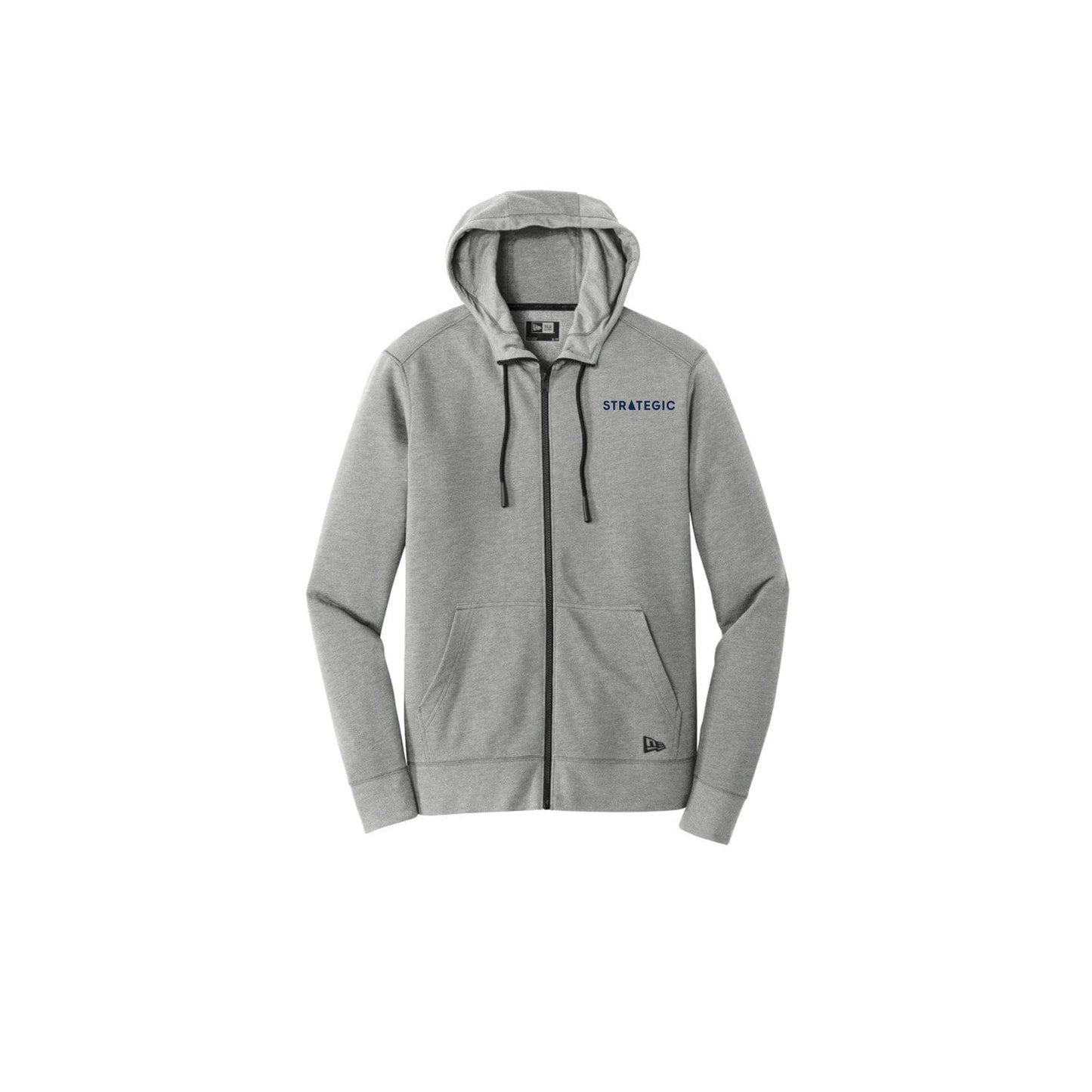 New Era Men's Tri-Blend Fleece Full-Zip Hoodie